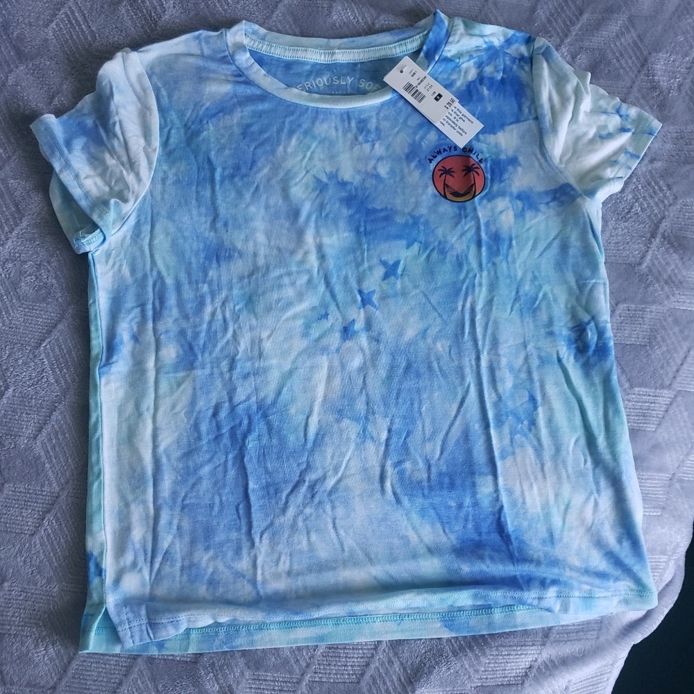 AERO Aqua Soft Tie Dye Tee